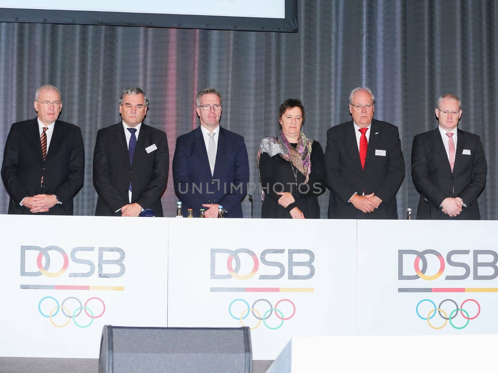 Board of the German Olympic Sports Confederation (DOSB) at the 13th General Assembly of the DOSB on 03.12.2016 in Magdeburg
