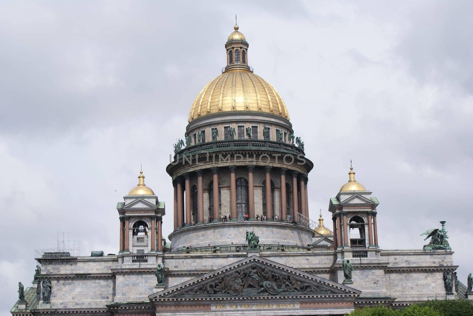 Saint-Petersburg, Russia - August 12, 2016: City of St. Pererburge. The palaces and architecture of the city. Buildings of historical part of the city.