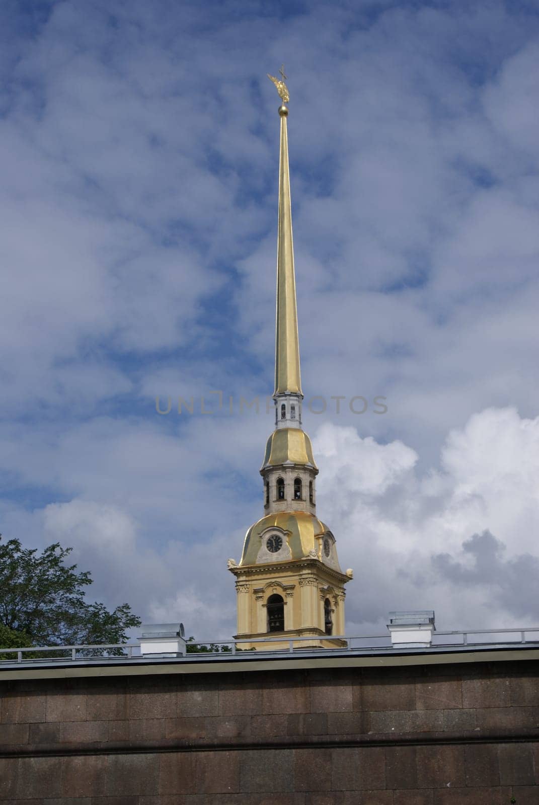 Saint-Petersburg, Russia - August 12, 2016: City of St. Pererburge. The palaces and architecture of the city. Buildings of historical part of the city.