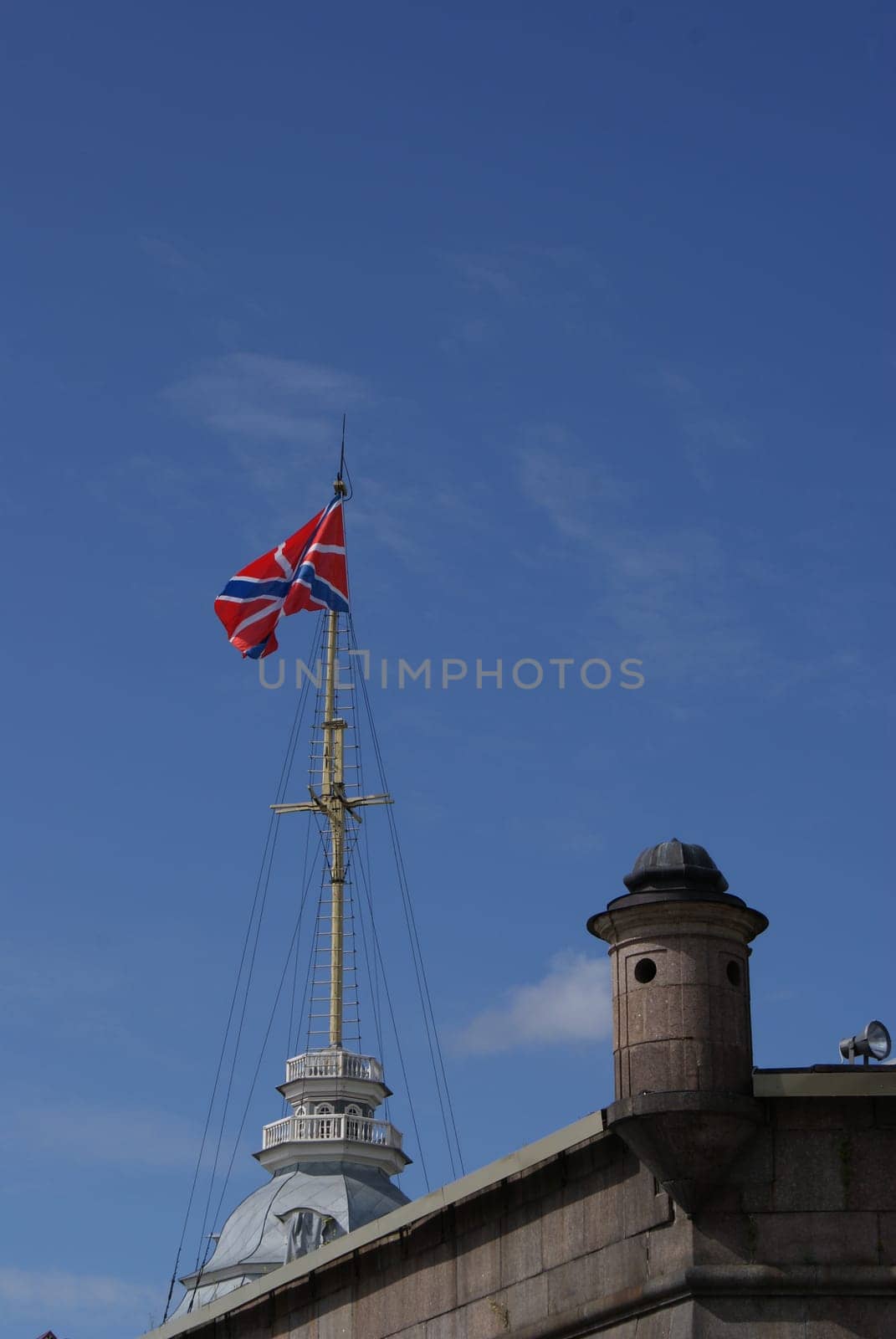 Saint-Petersburg, Russia - August 12, 2016: City of St. Pererburge. The palaces and architecture of the city. Buildings of historical part of the city.
