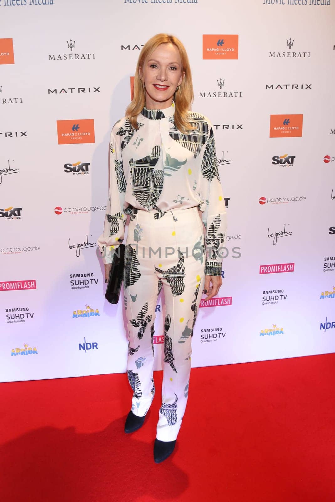 Katja Flint ,. Movie Meets Media 2016 at the Hotel Atlantic Hamburg .
