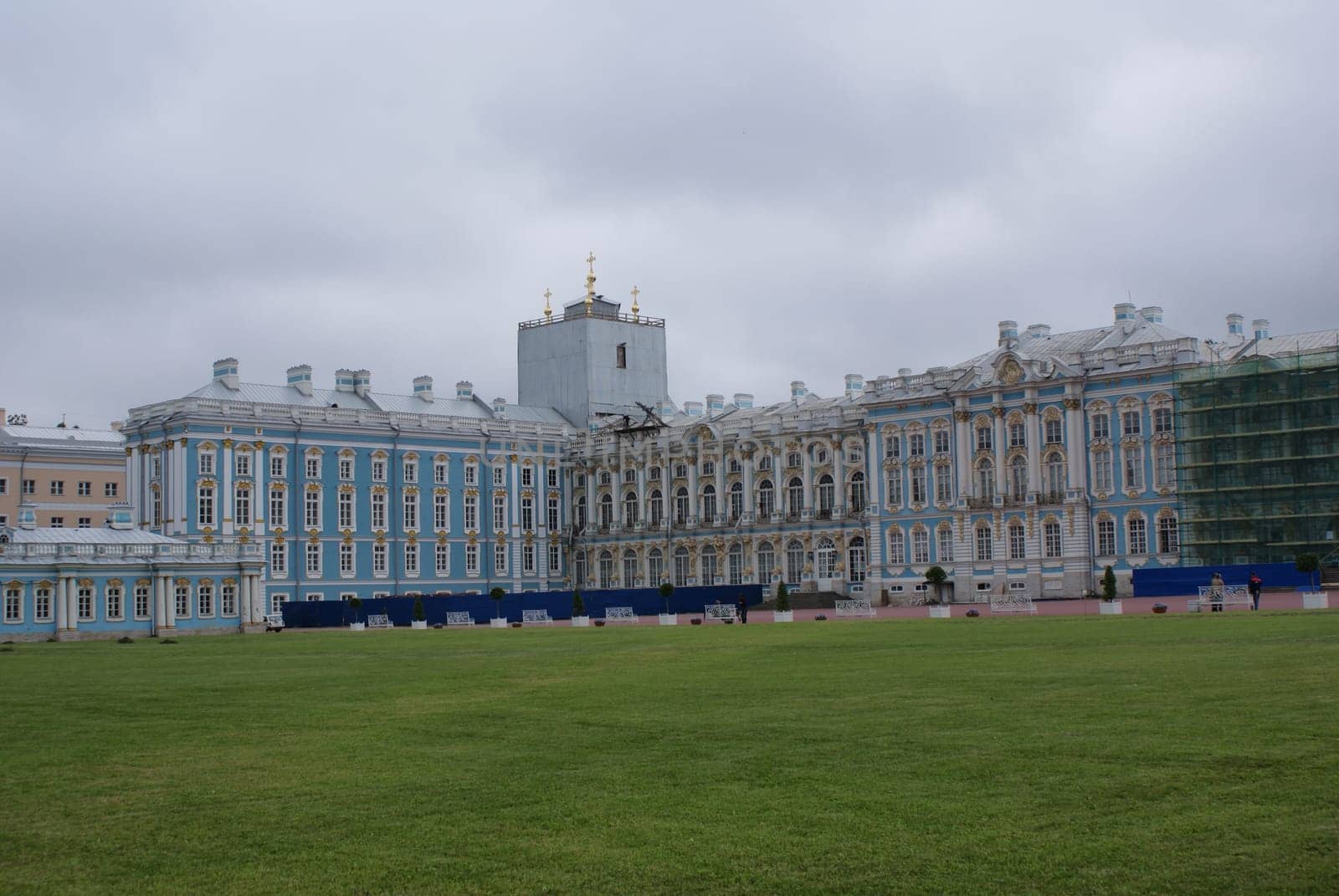 Saint-Petersburg, Russia - August 12, 2016: City of St. Pererburge. The palaces and architecture of the city. Buildings of historical part of the city.