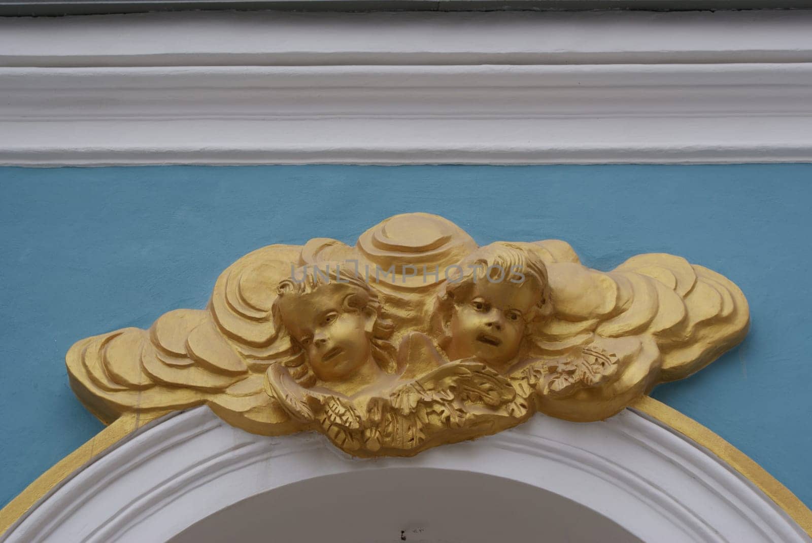Saint-Petersburg, Russia - August 12, 2016: City of St. Pererburge. The palaces and architecture of the city. Buildings of historical part of the city.