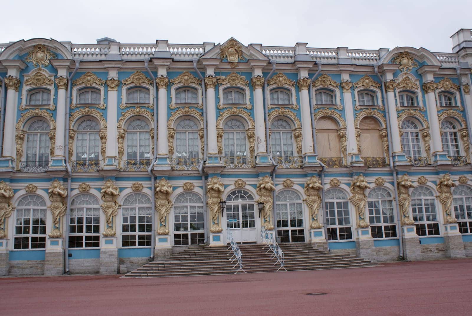 Saint-Petersburg, Russia - August 12, 2016: City of St. Pererburge. The palaces and architecture of the city. Buildings of historical part of the city.