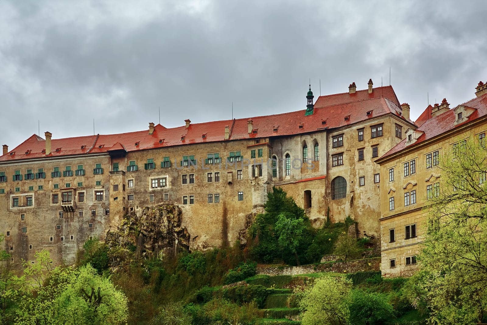 Castle of Cesky Krumlov on the Rock