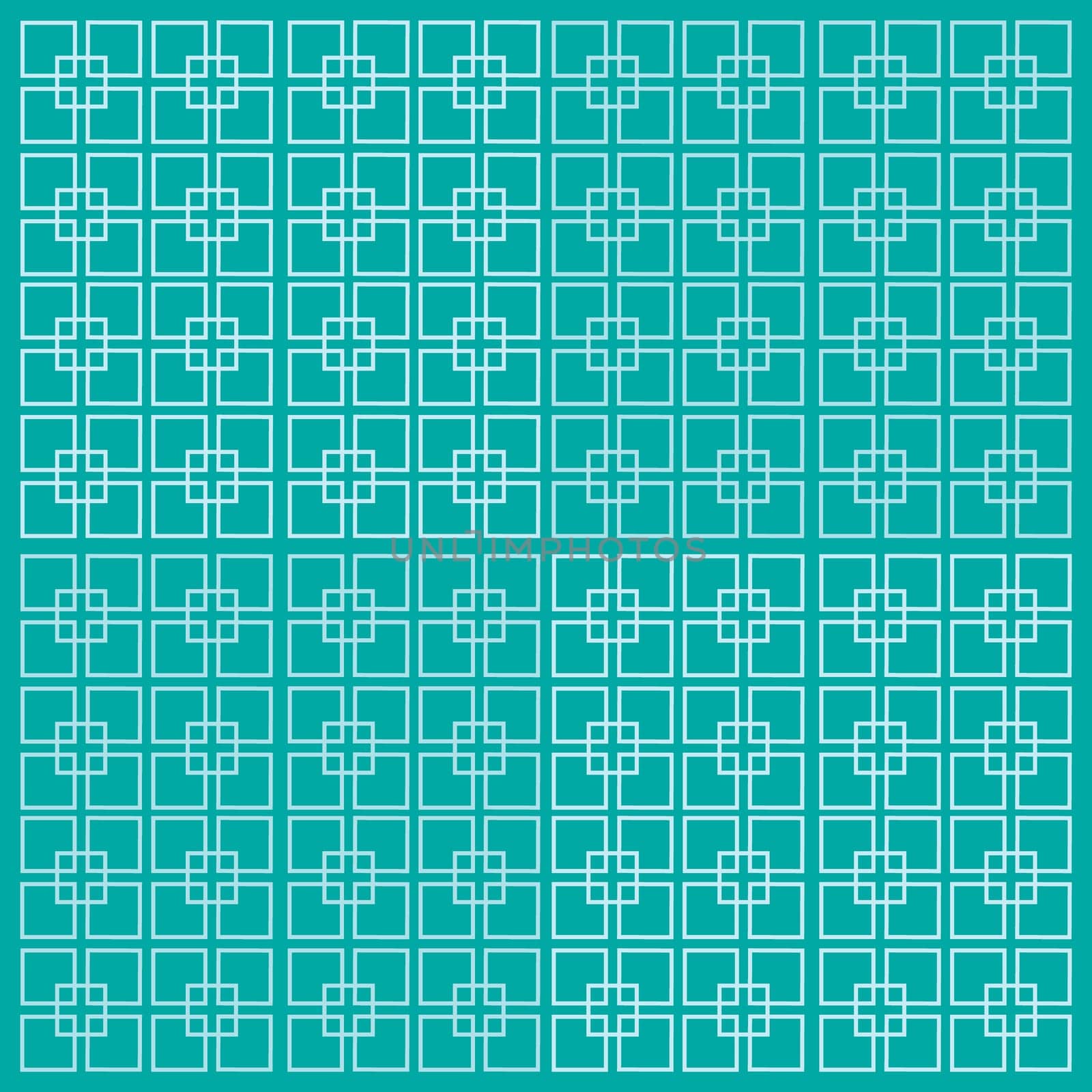 Vector square frame of straight lines isolated on a blue background. Minimalistic style.
