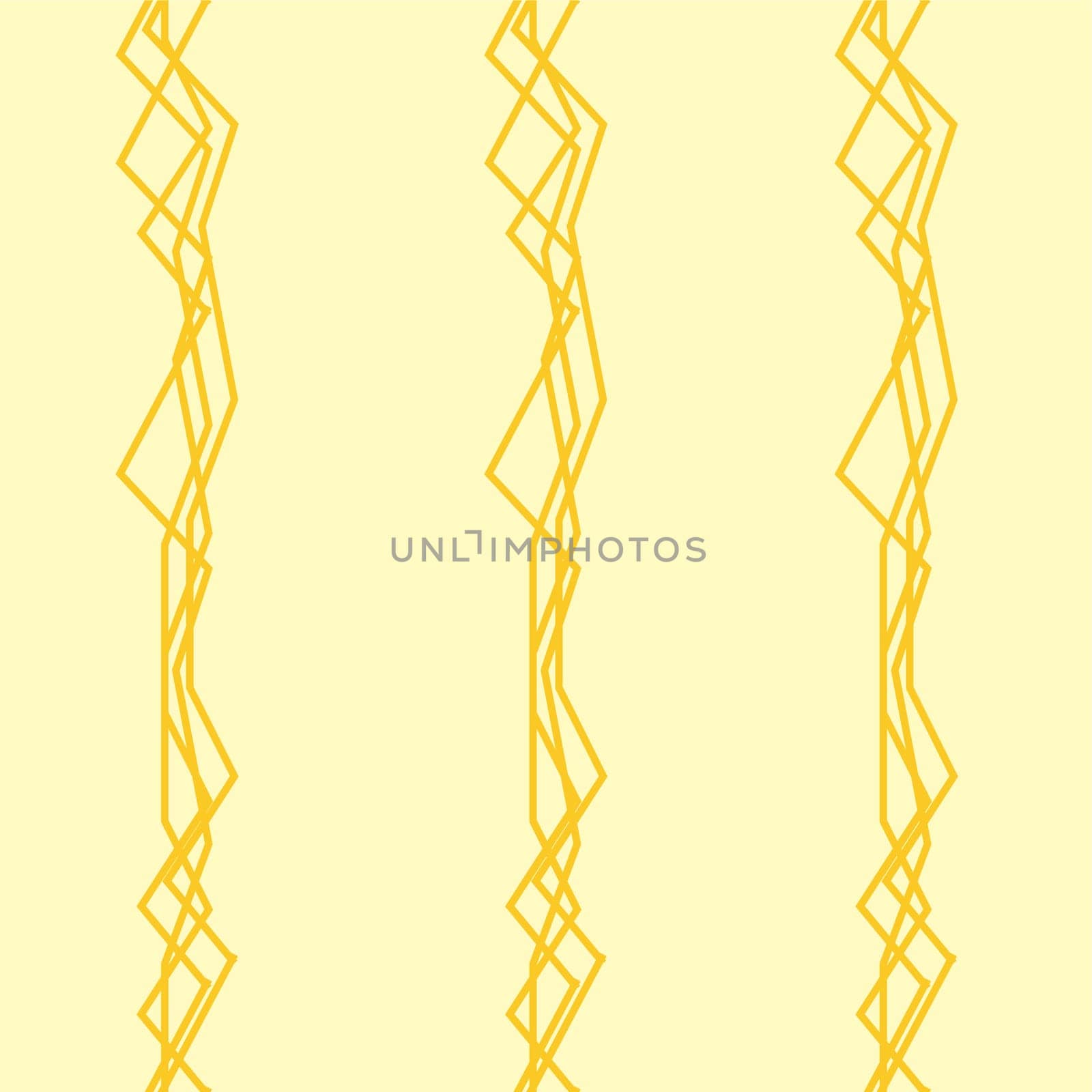 Seamless vertical lines pattern in yellow and gold colors. Good for textile, package or other decoration.