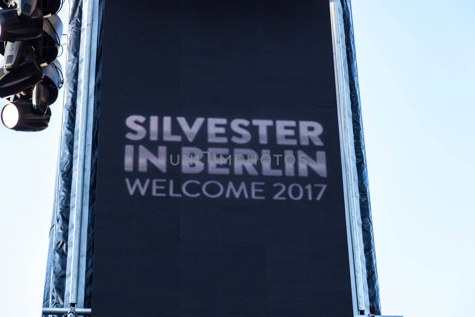Inscription: New Year's Eve party in Berlin 2016 on 30.12.2016 in Berlin
