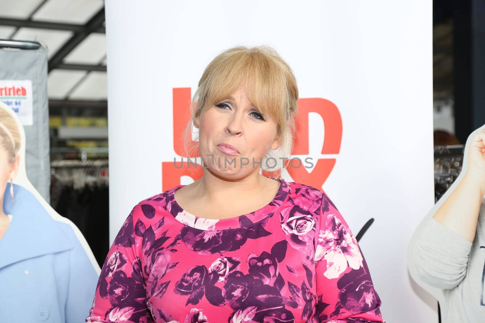 Maite Kelly at a fashion fair in Hamburg