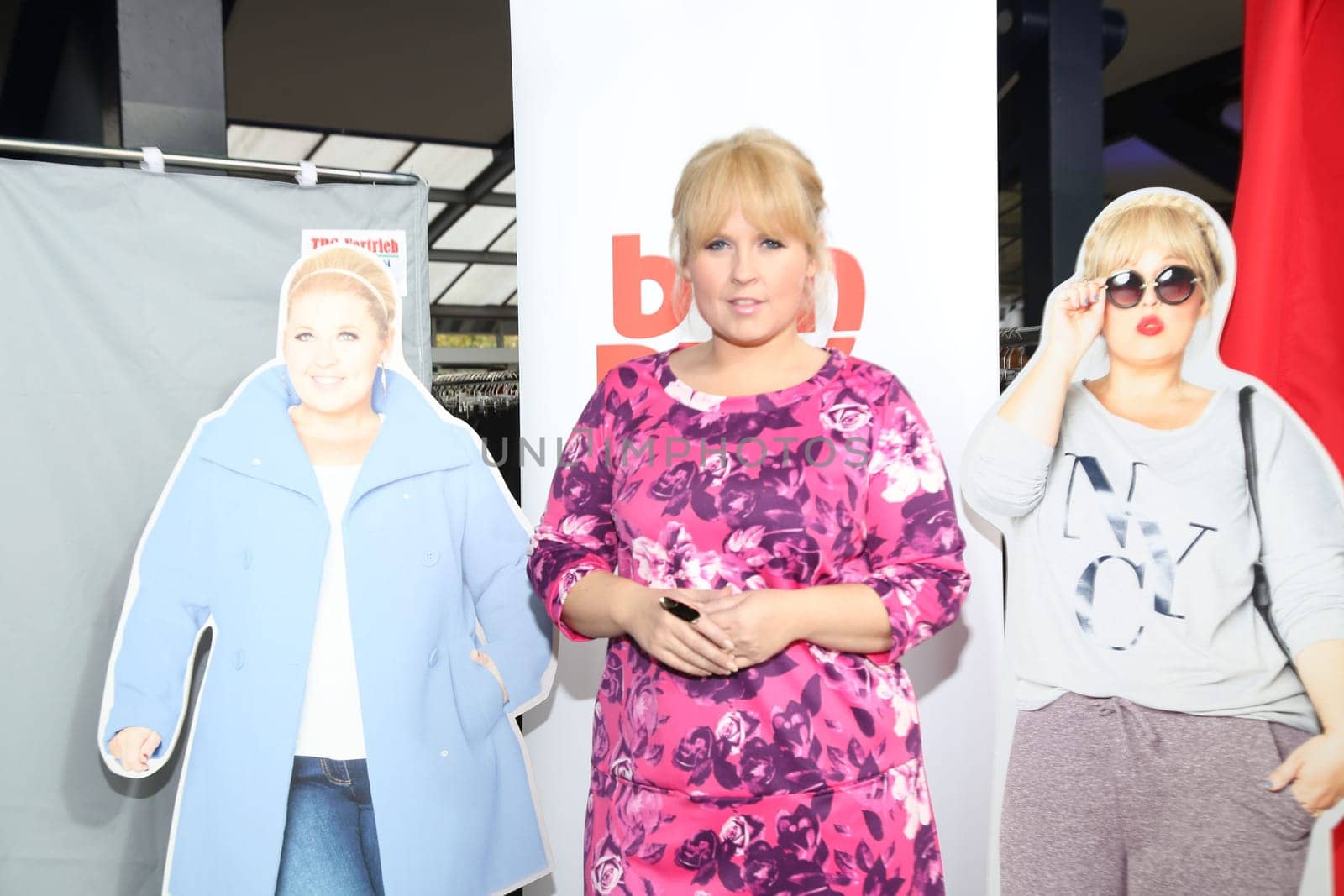 Maite Kelly at a fashion fair in Hamburg