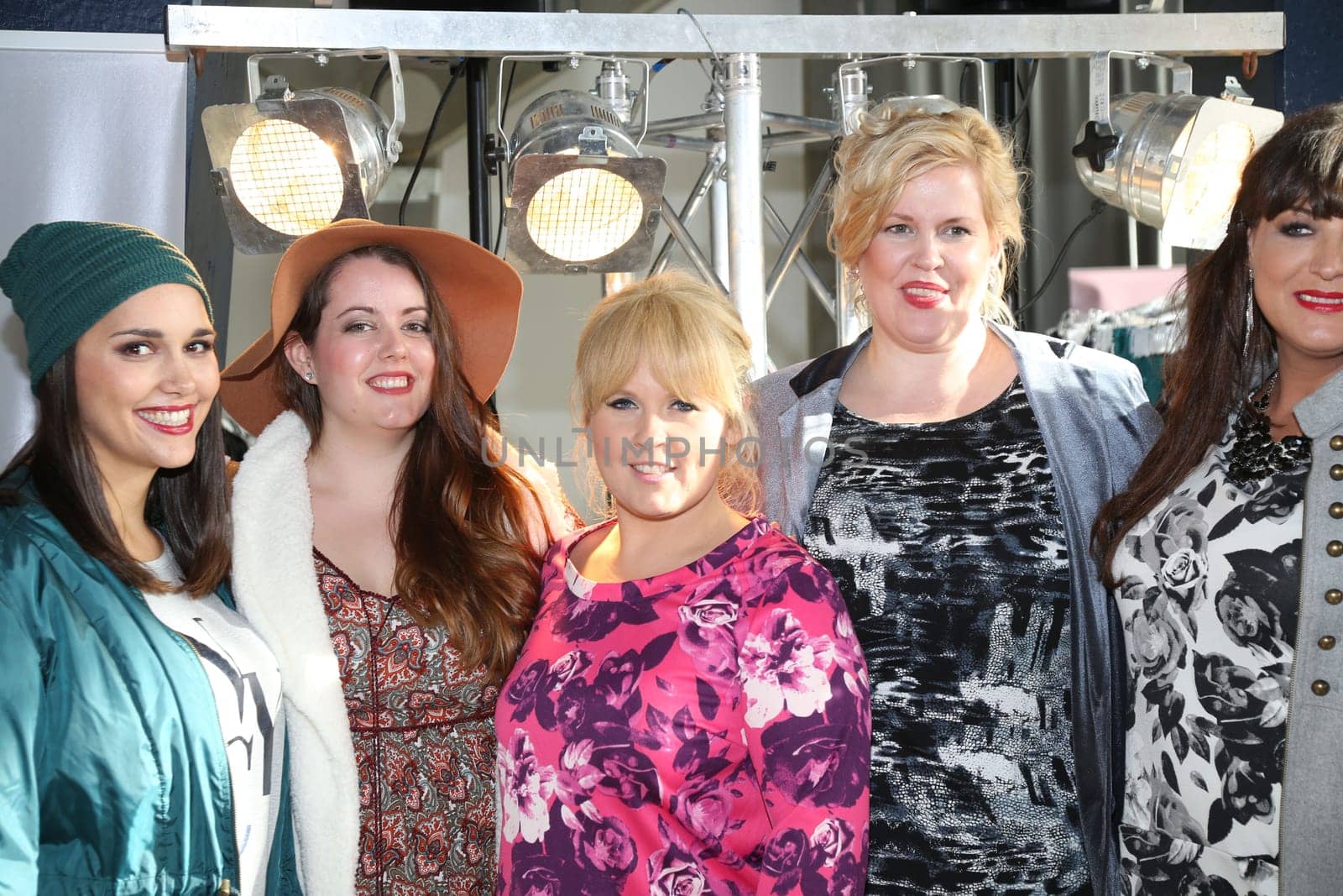 Maite Kelly at a fashion fair in Hamburg