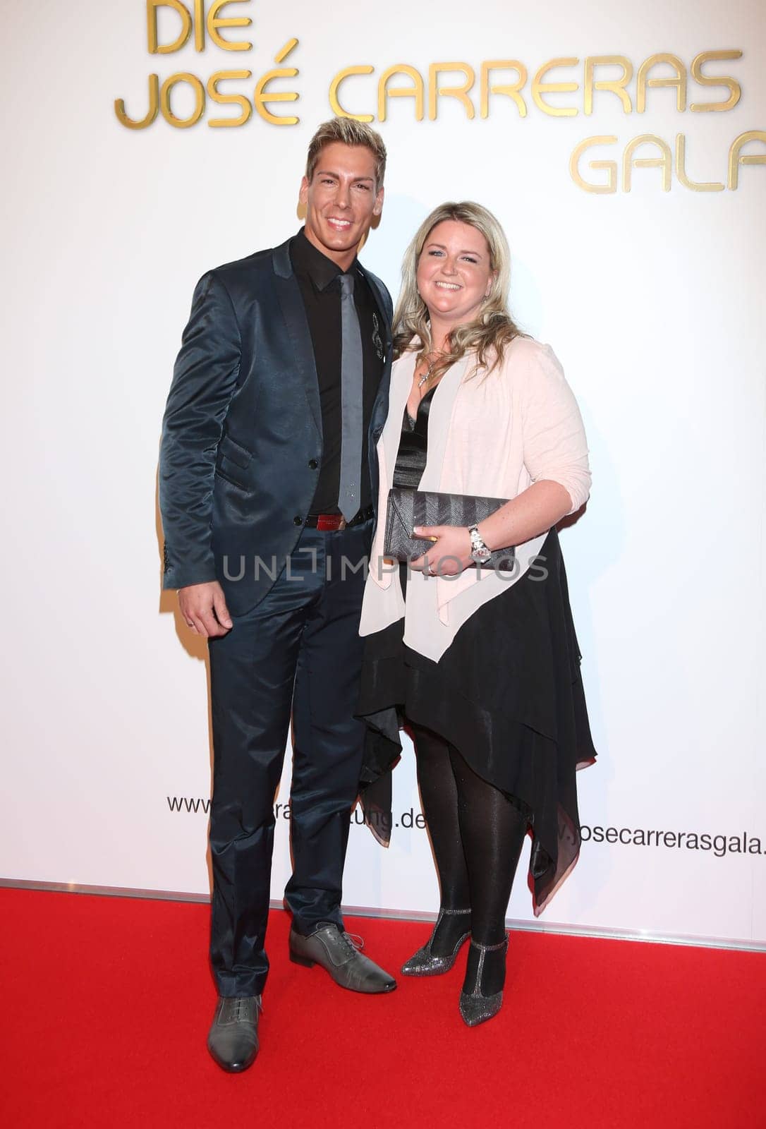 Norman Langen with his wife Verena ,. Jose Carreras Gala at the Estrel Hotel Berlin on 14.12.2016