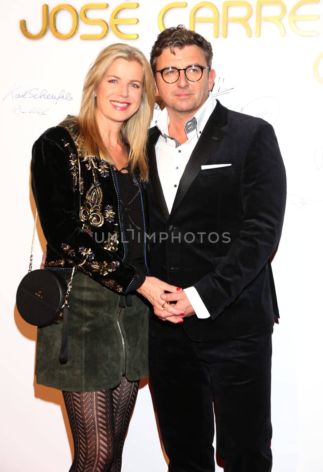 Hans Sigl with his wife Susanne Sigl,. Jose Carreras Gala at the Estrel Hotel Berlin on 14.12.2016