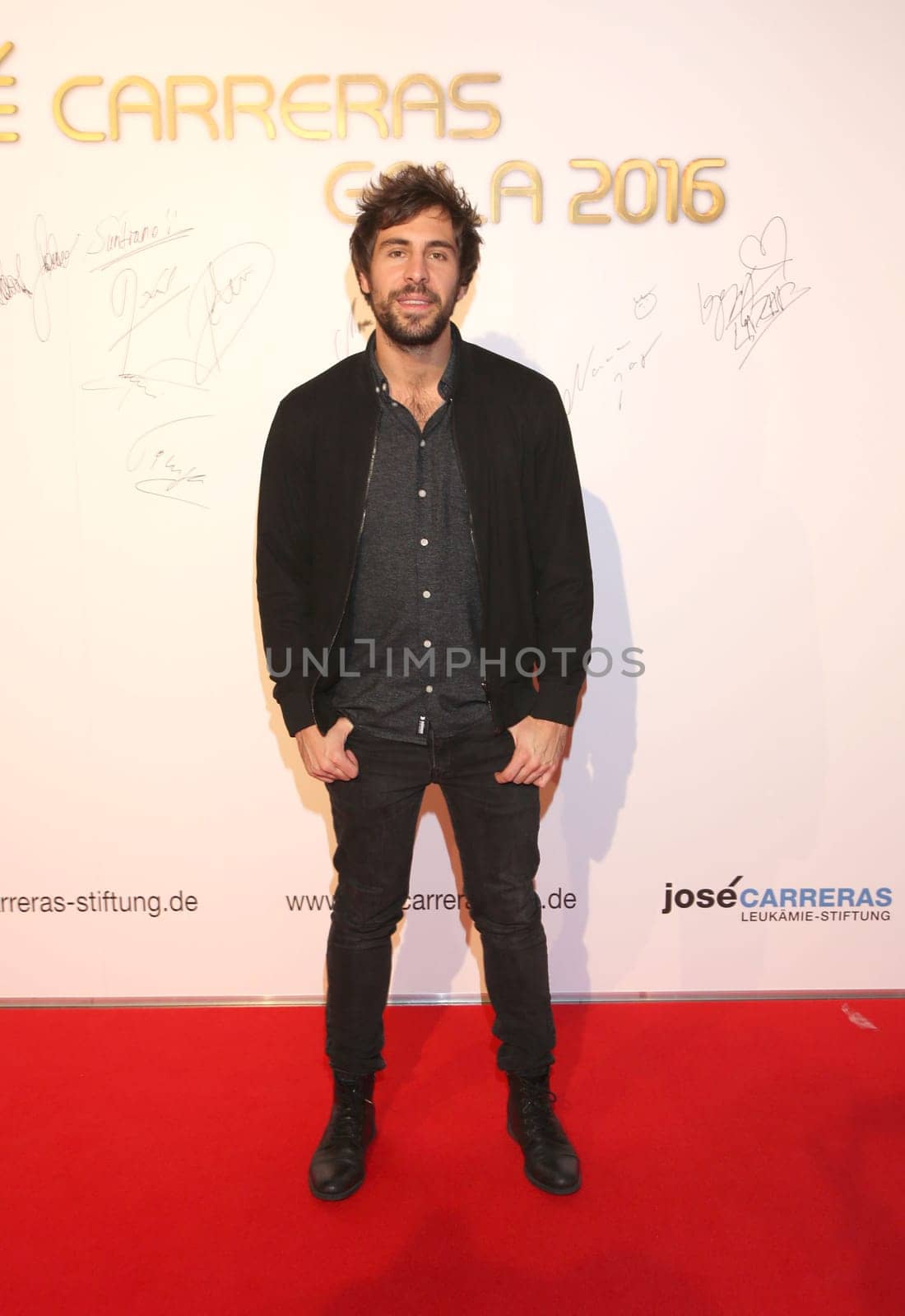 Max Giesinger,. Jose Carreras Gala at the Estrel Hotel Berlin on 14.12.2016