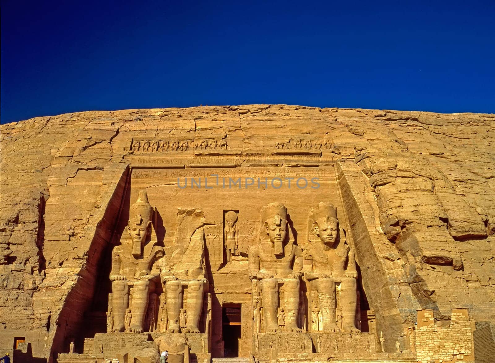 Temple in Abu Simbel dedicated to Ramesses II