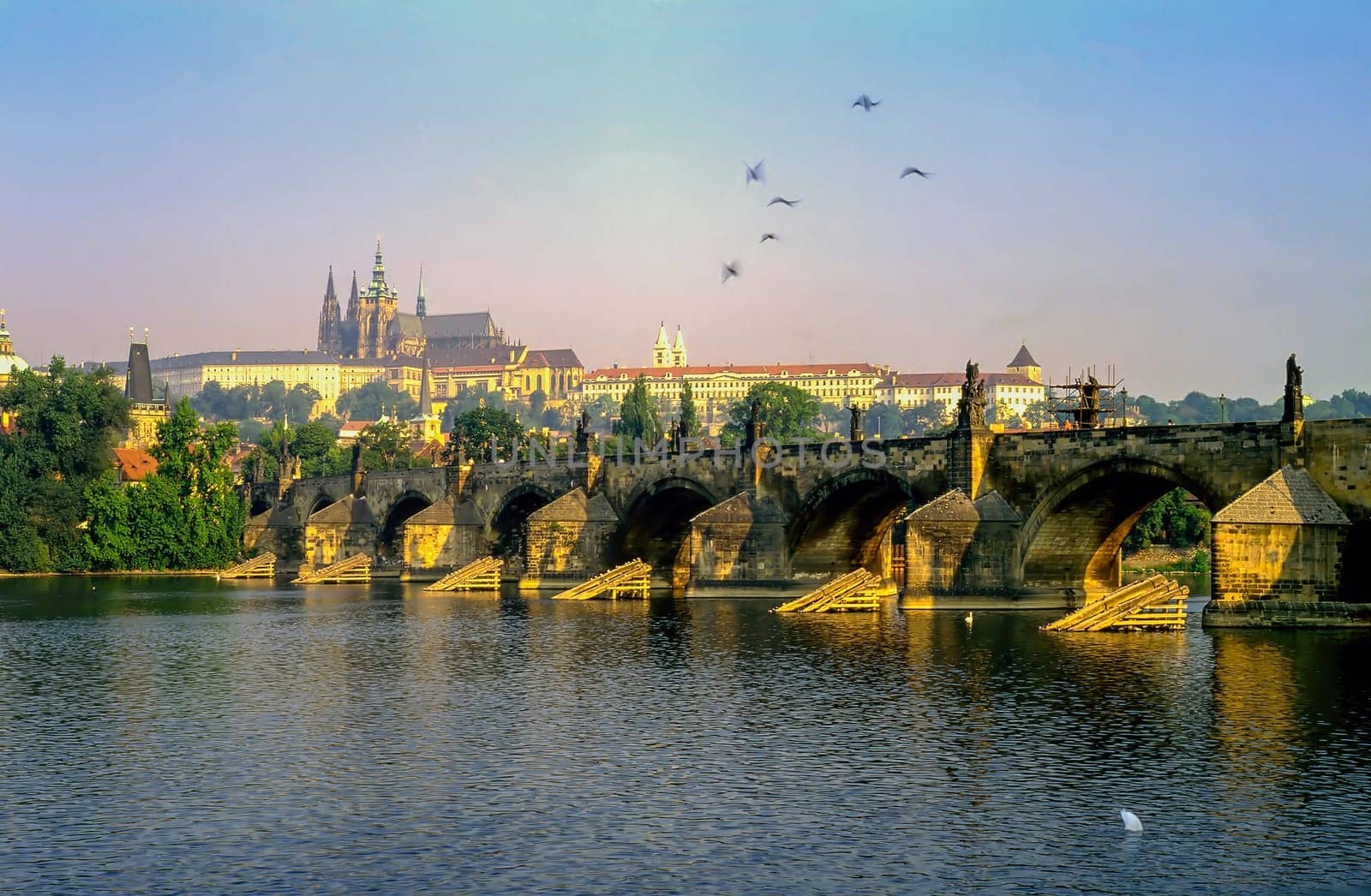 Charles Bridge in Prague, Czech Republic