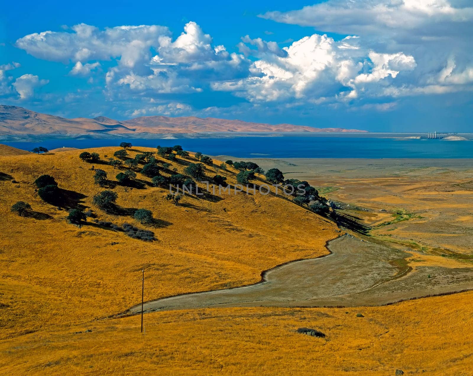 San Luis Reservoir in California