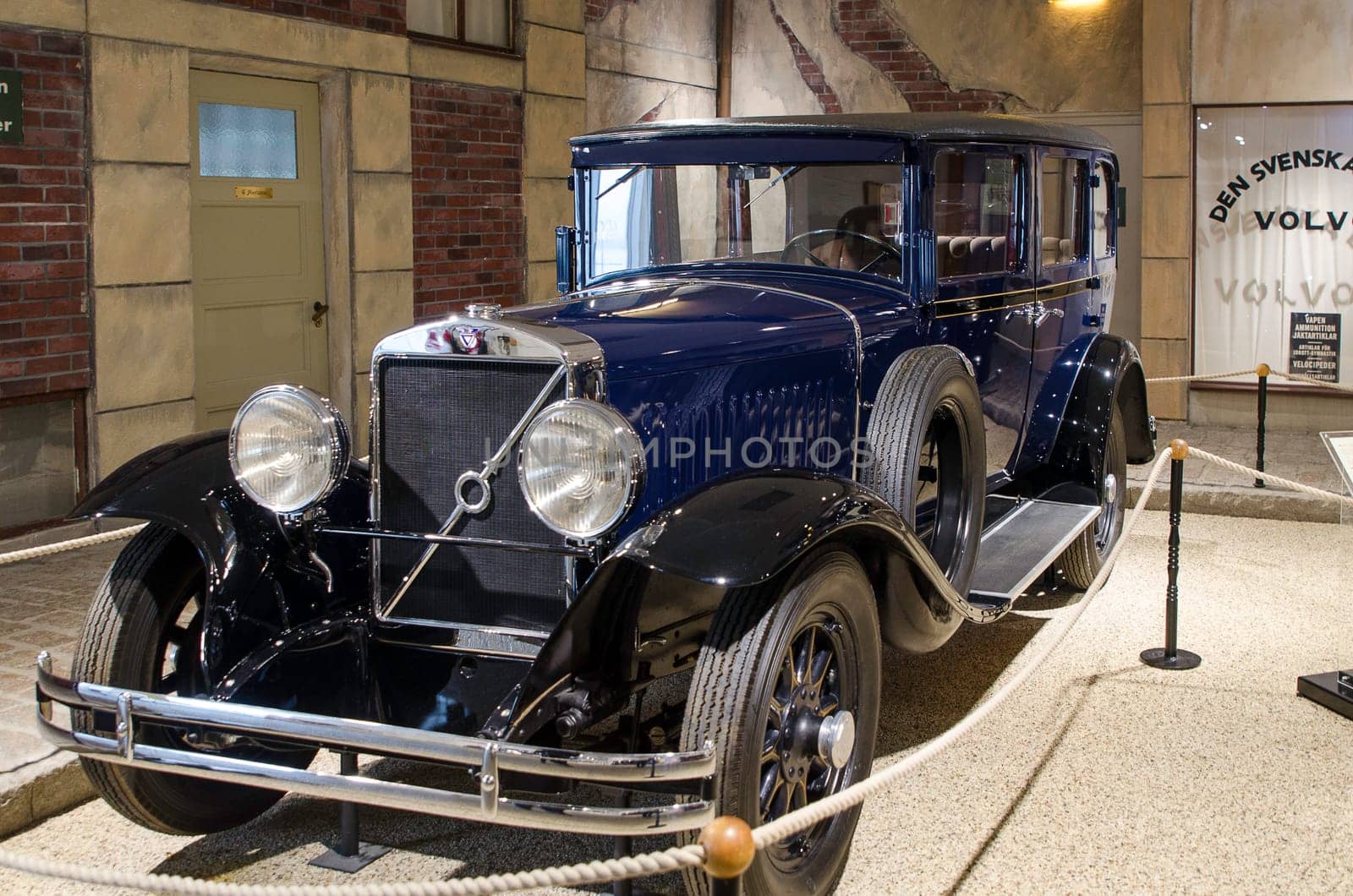 An old nice and beutiful old car from Volvo
