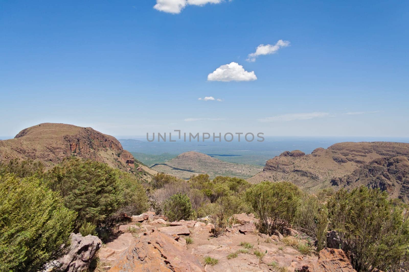Landscape in the Marakele National Park, Limpopo, South Africa