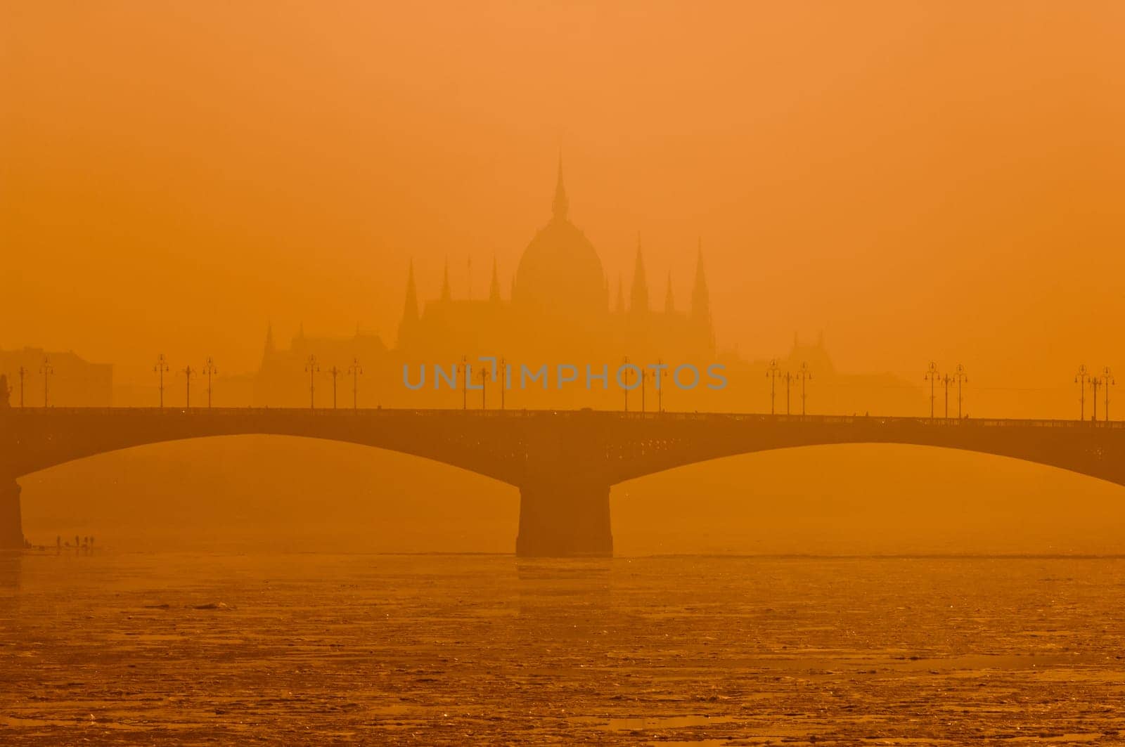 Cold weather, anticyclone favours air pollutants to accumulate and form a dense layer named smog over the city