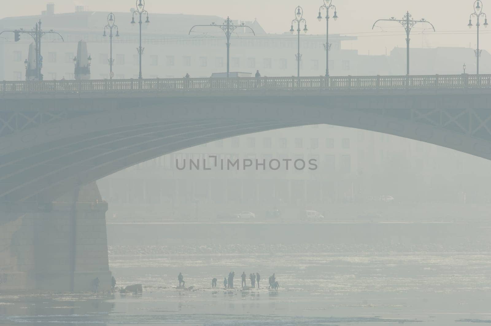 Cold weather, anticyclone favours air pollutants to accumulate and form a dense layer named smog over the city