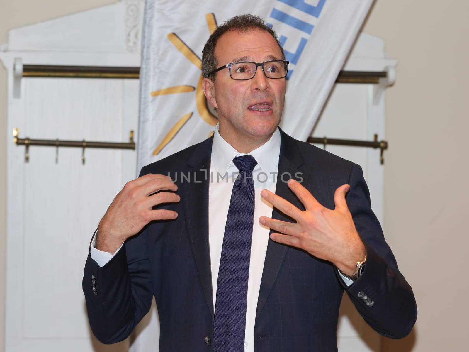 Federal Presidential candidate Alexander Hold (Freie Wähler) visits the Free Voters of Saxony-Anhalt on 15.01.2017 in Magdeburg