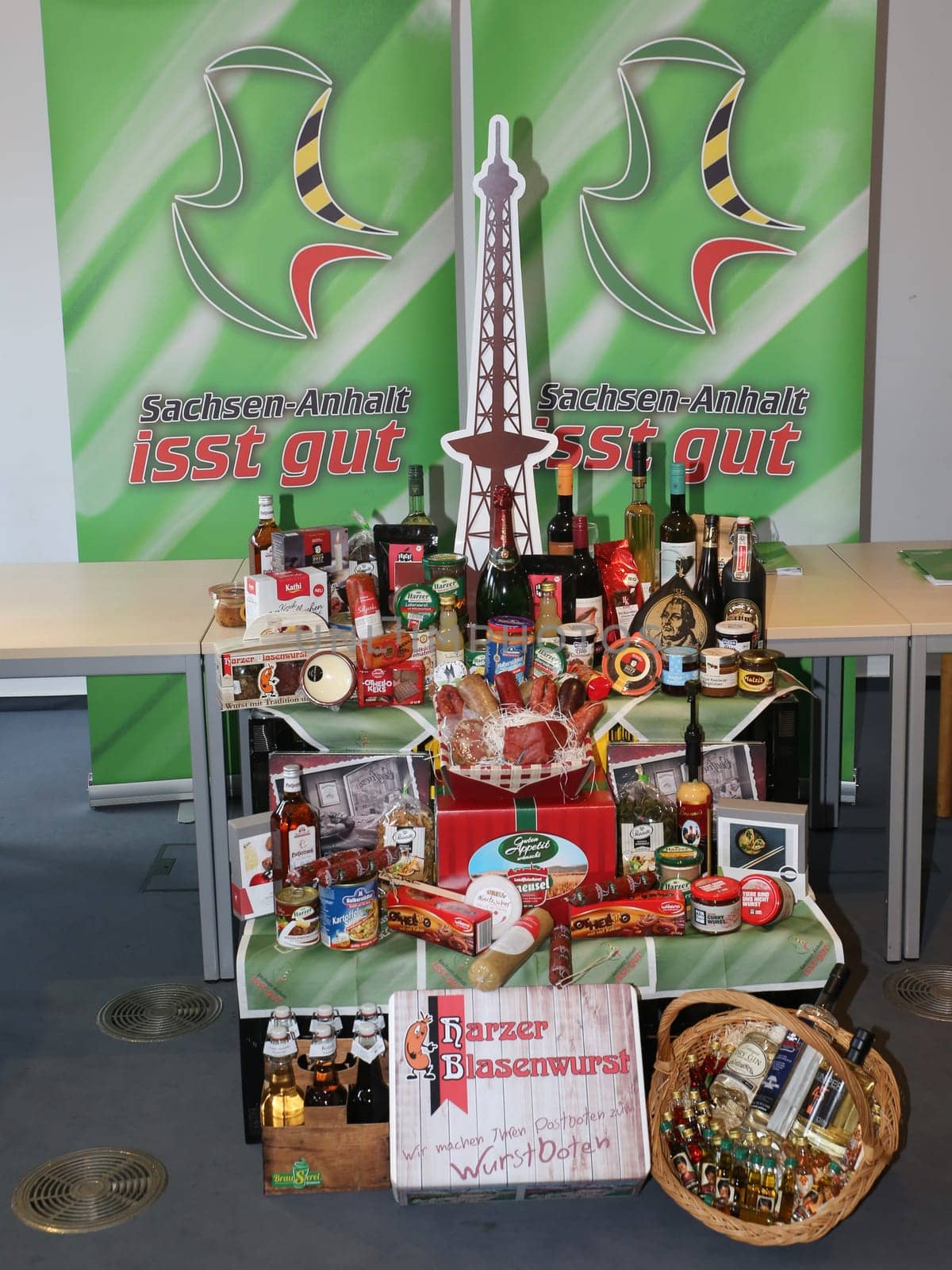 Presentation of products from Saxony-Anhalt for the Green Week 2017 in Berlin