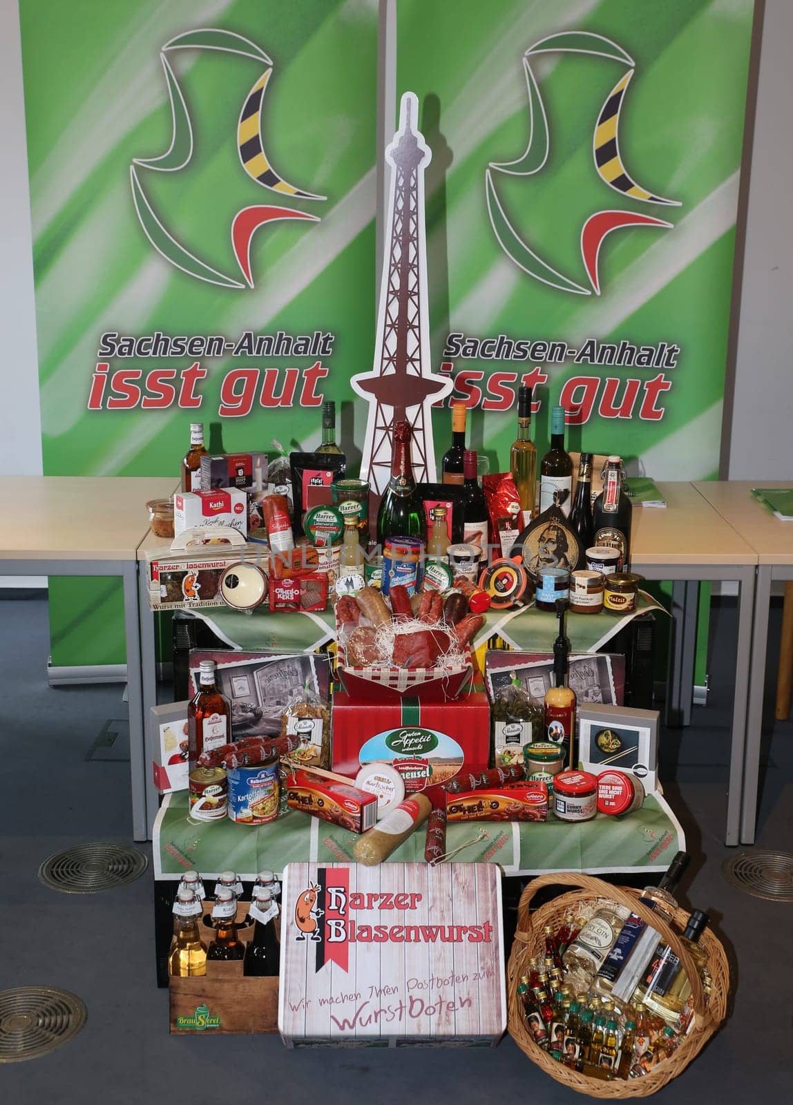 Presentation of products from Saxony-Anhalt for the Green Week 2017 in Berlin