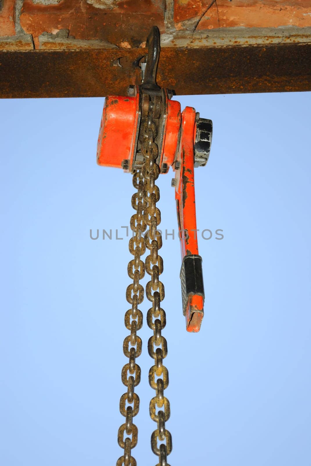 Hand winch - lifting machinery