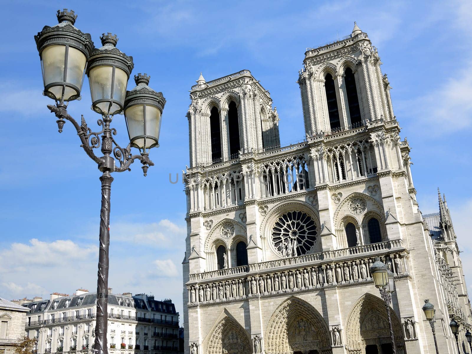 Cathedral Notre Dame in Paris, France