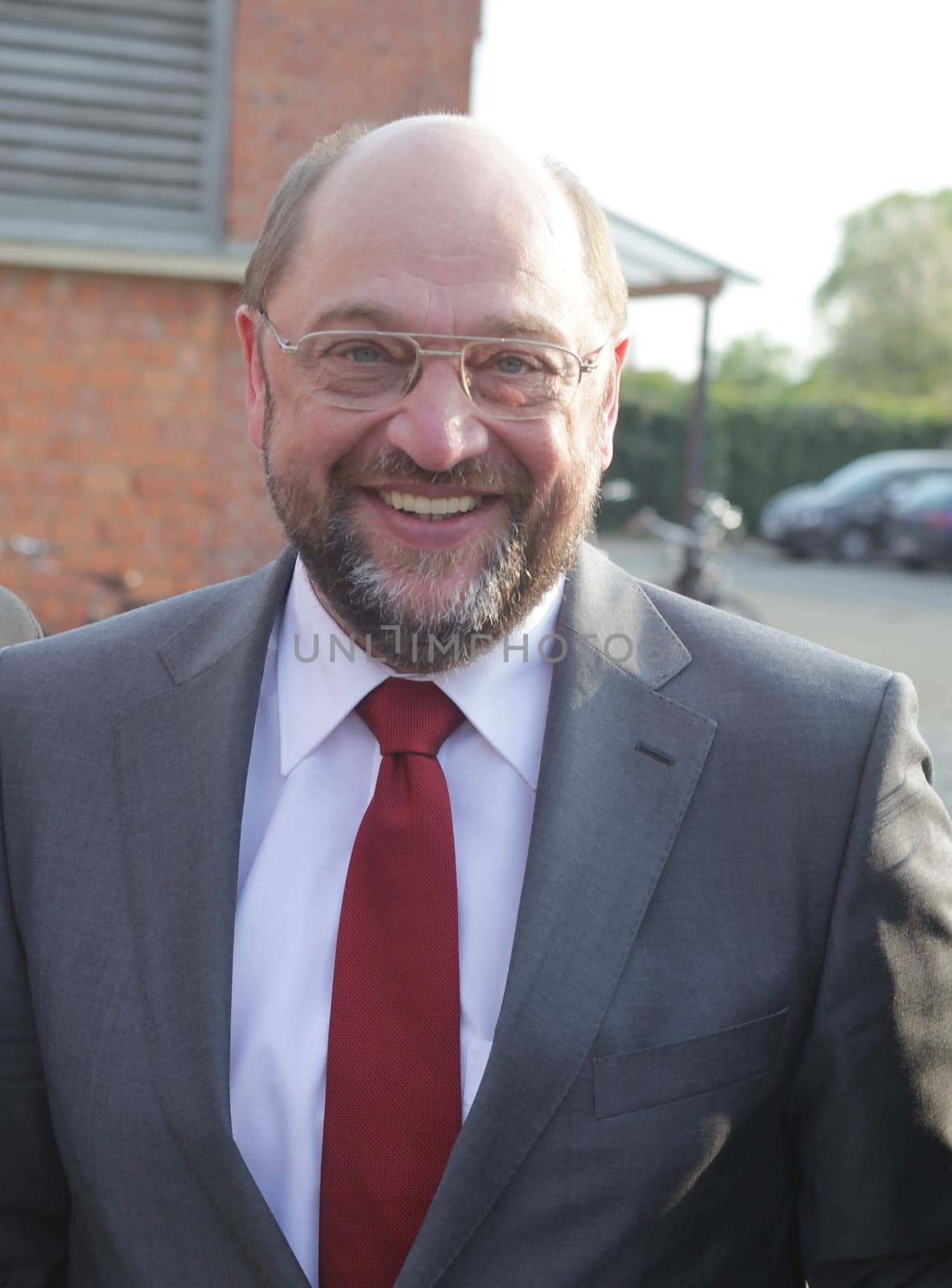 Martin Schulz zu Wahlkampfauftritt in Magdeburg