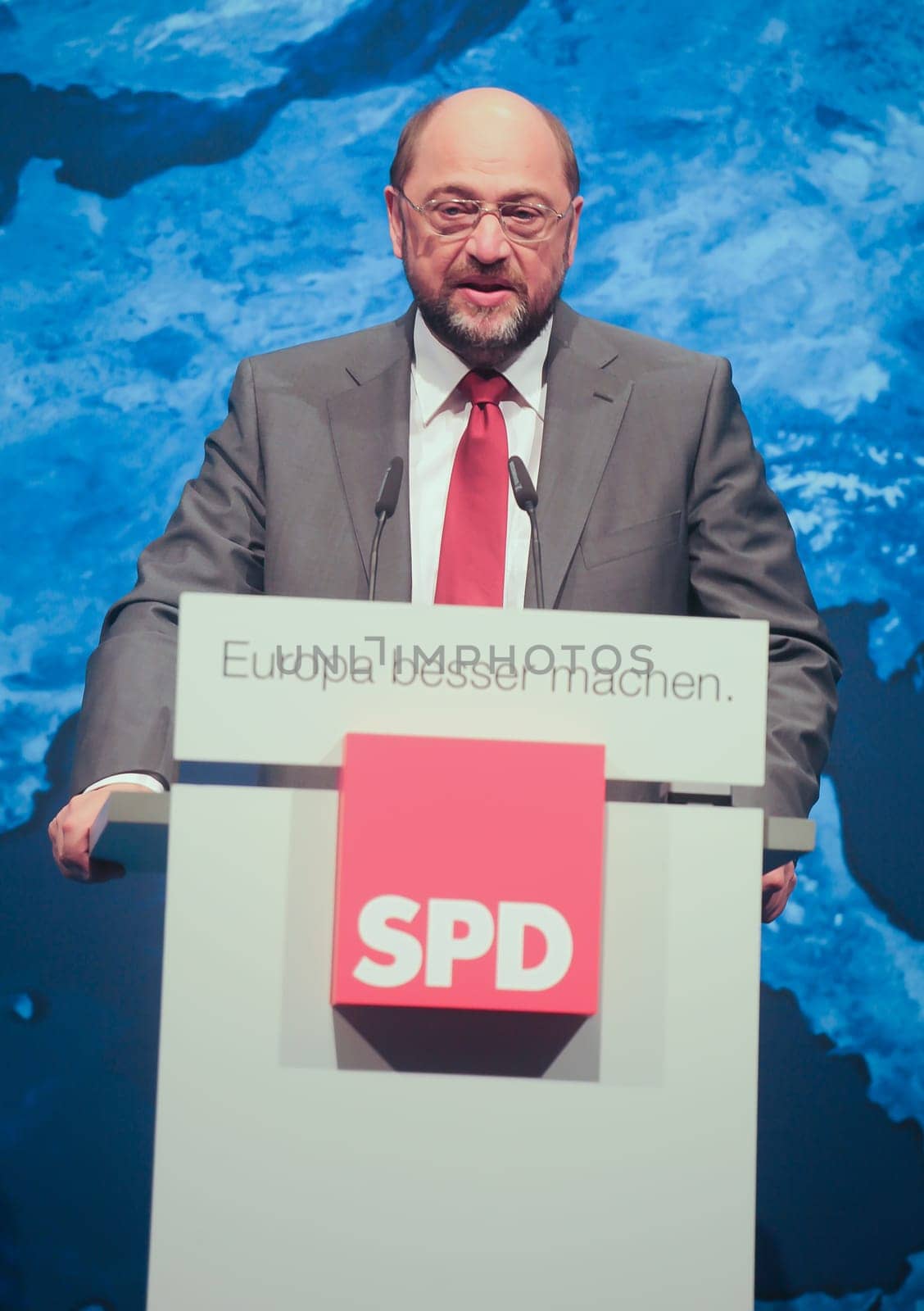 Martin Schulz zu Wahlkampfauftritt in Magdeburg