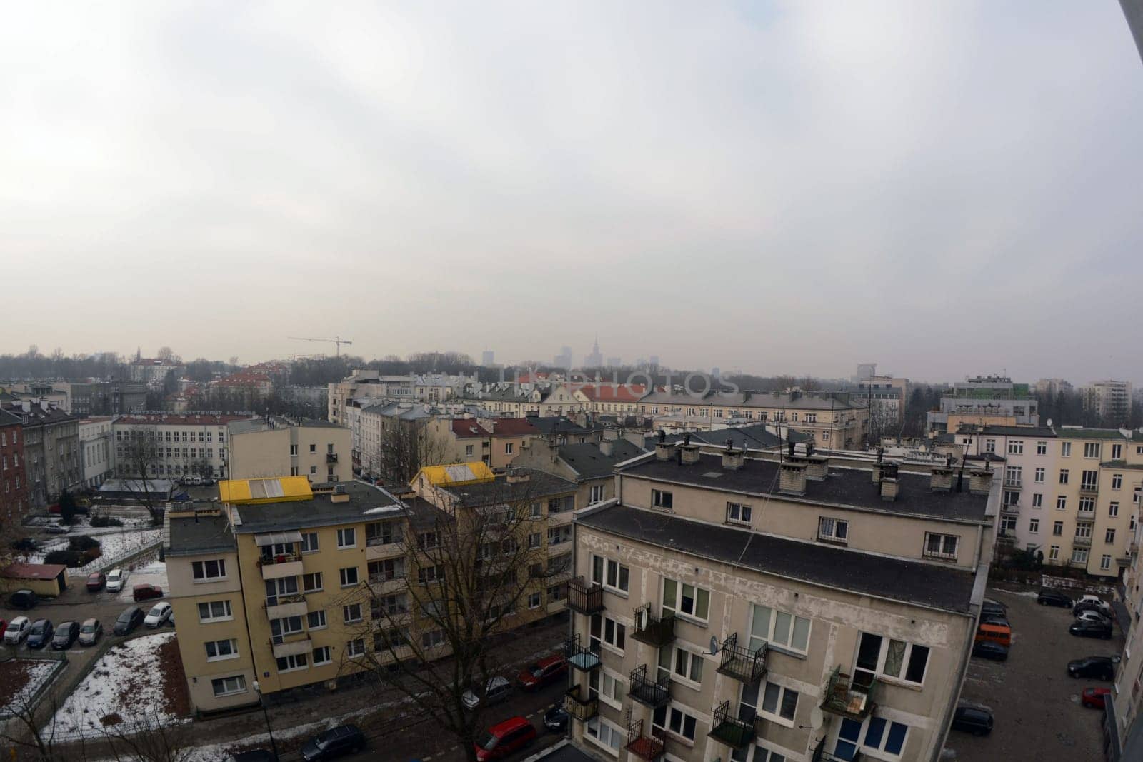 warsaw 31/01/2017. n / z smog in warsaw