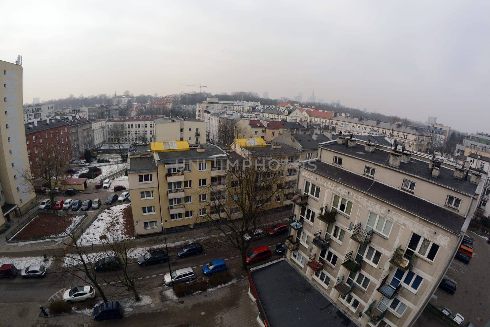 warsaw 31/01/2017. n / z smog in warsaw