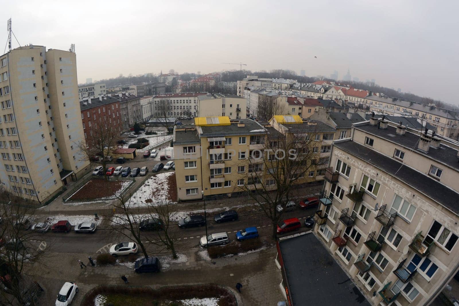 warsaw 31/01/2017. n / z smog in warsaw