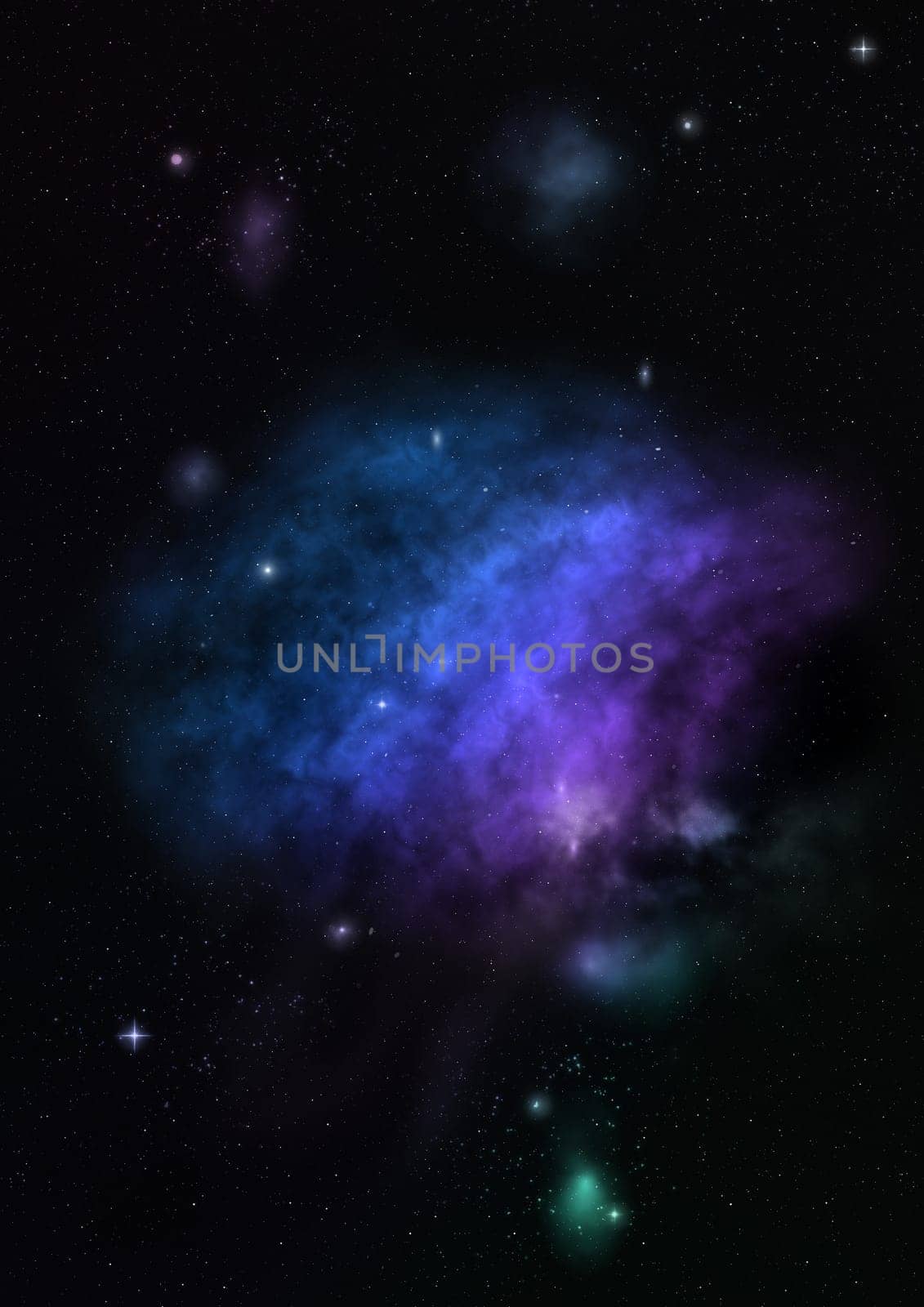 Star field in space a nebulae and a gas congestion. "Elements of this image furnished by NASA""."