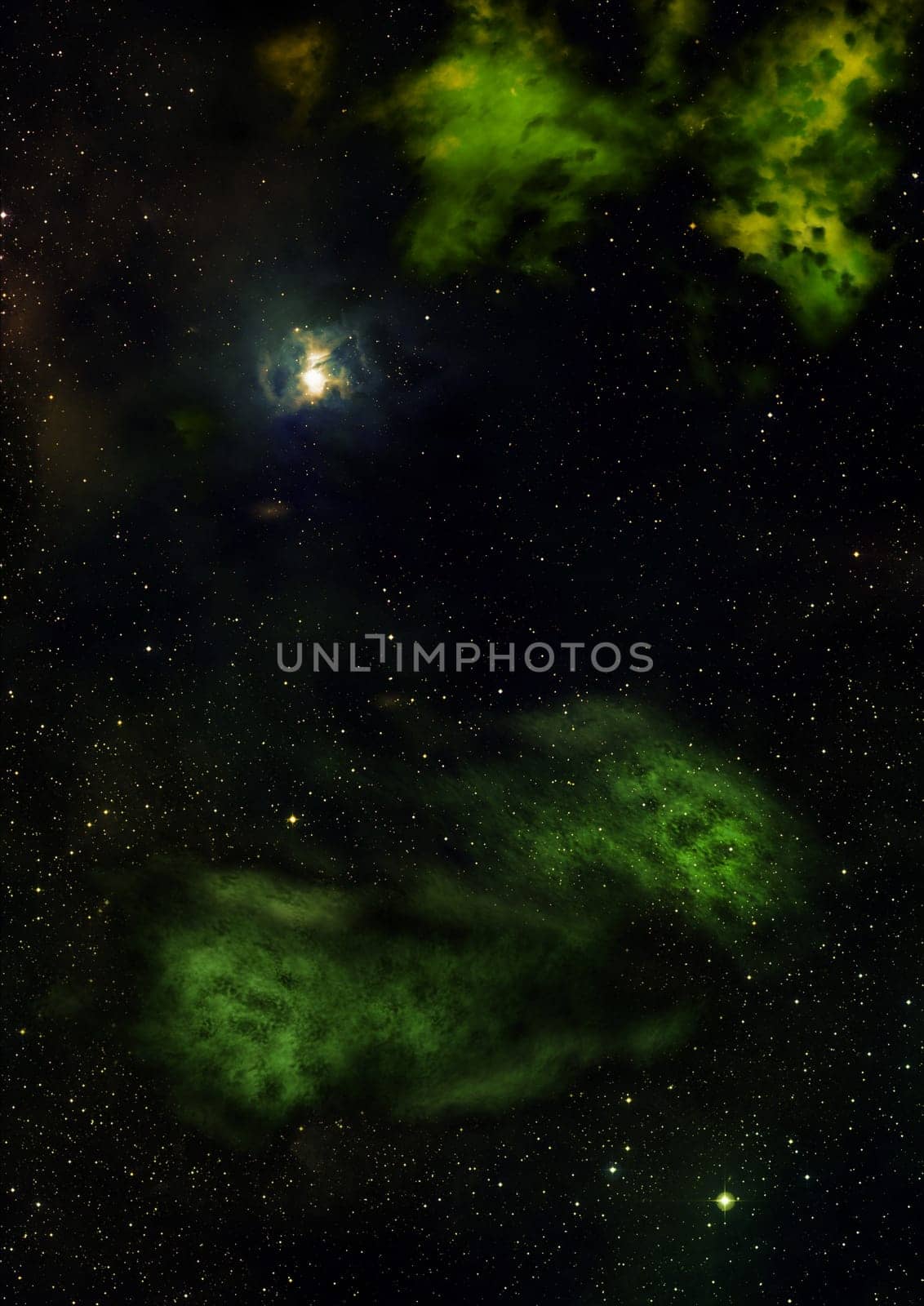 Small part of an infinite star field of space in the Universe. Elements of this image furnished by NASA .