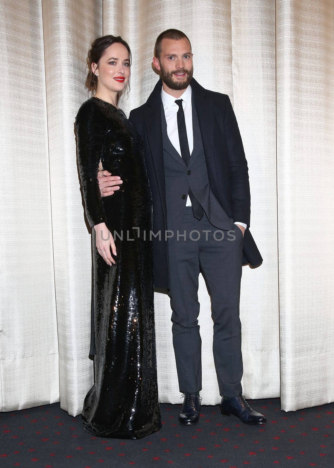 Dakota Johnson , Jamie Dornan  .Europapremiere von FIFTY SHADES OF GREY -   Cinemaxx Hamburg