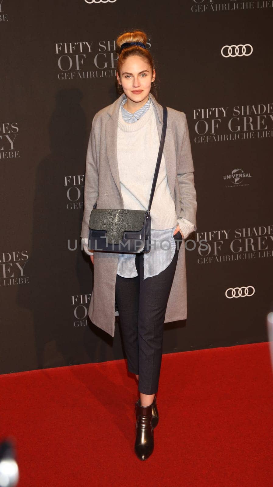 Elena Carriere, .Europapremiere von FIFTY SHADES OF GREY -   Cinemaxx Hamburg