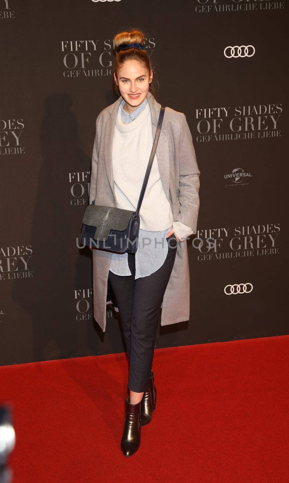 Elena Carriere, .Europapremiere von FIFTY SHADES OF GREY -   Cinemaxx Hamburg
