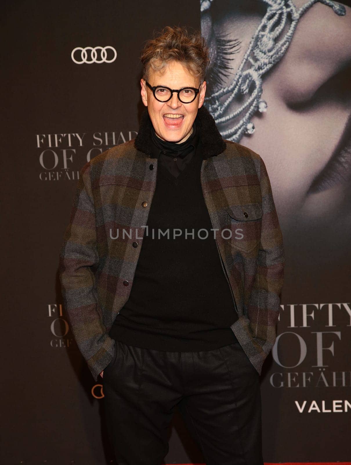 Rolf Scheider ,. European premiere of FIFTY SHADES OF GREY - Cinemaxx Hamburg