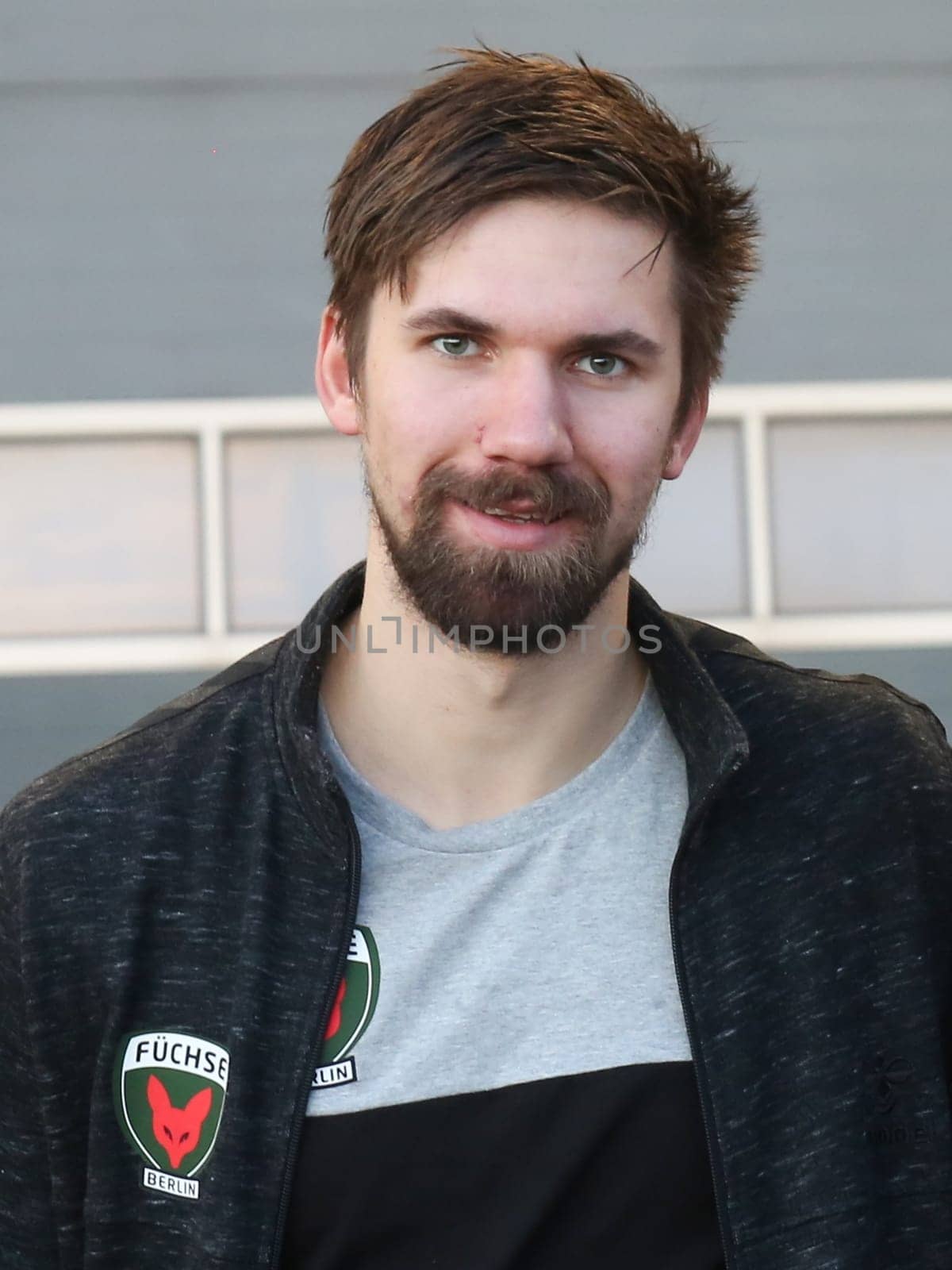 Fabian Wiede (Füchse Berlin) at the DKB Handball-Bundesliga-Punktspiel 2016-2017,SC Magdeburg vs Füchse Berlin