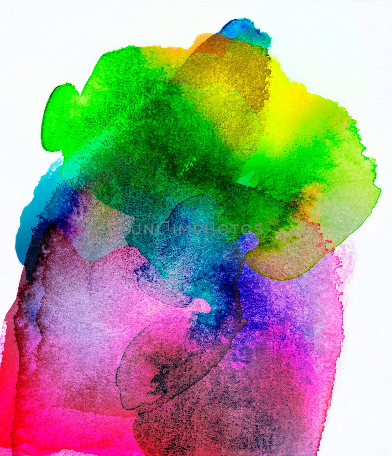 rainbow colors abstract texture portrait format