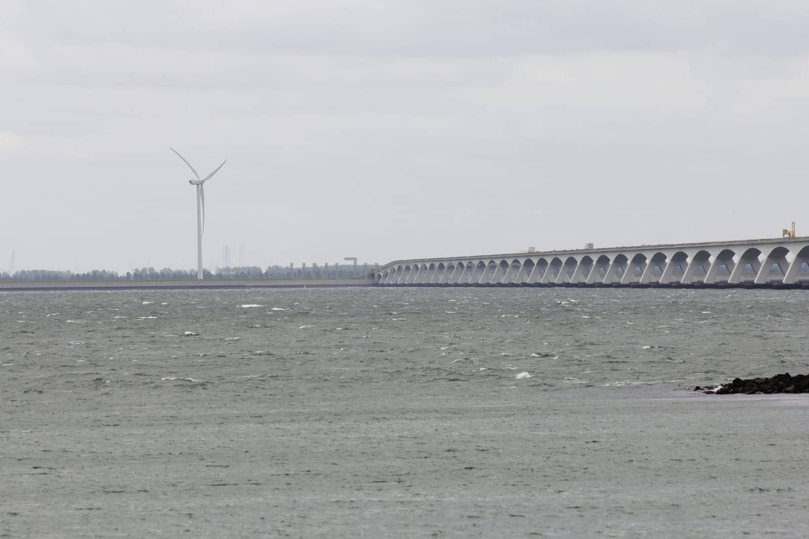 The Zeeland Bridge is the longest bridge in the Netherlands.