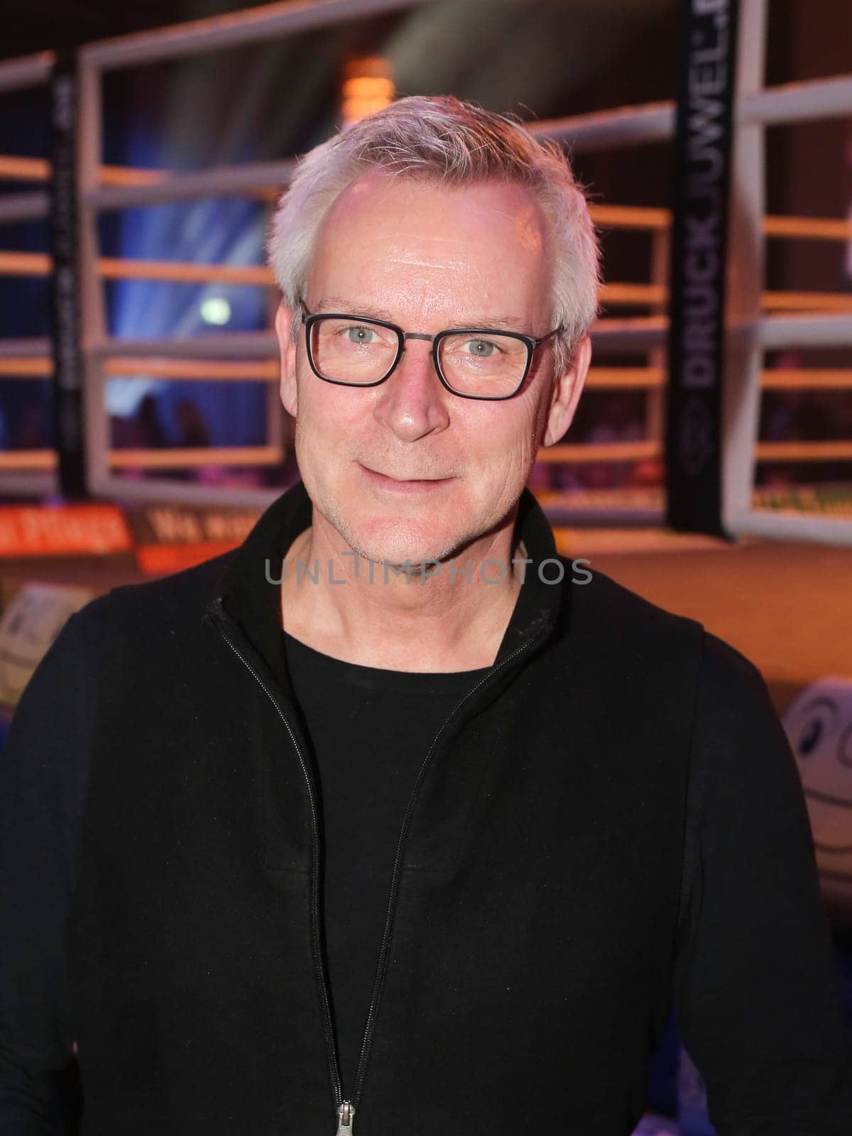 Singer Dirk Michaelis at the SES Boxgala on 04.02.2017 at the Maritim-Hotel Magdeburg