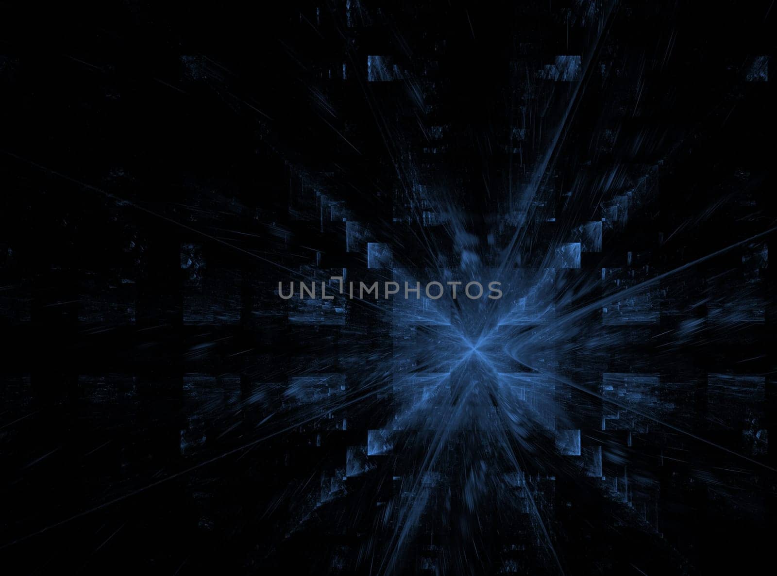 Abstract design on the subject of science, technology and design