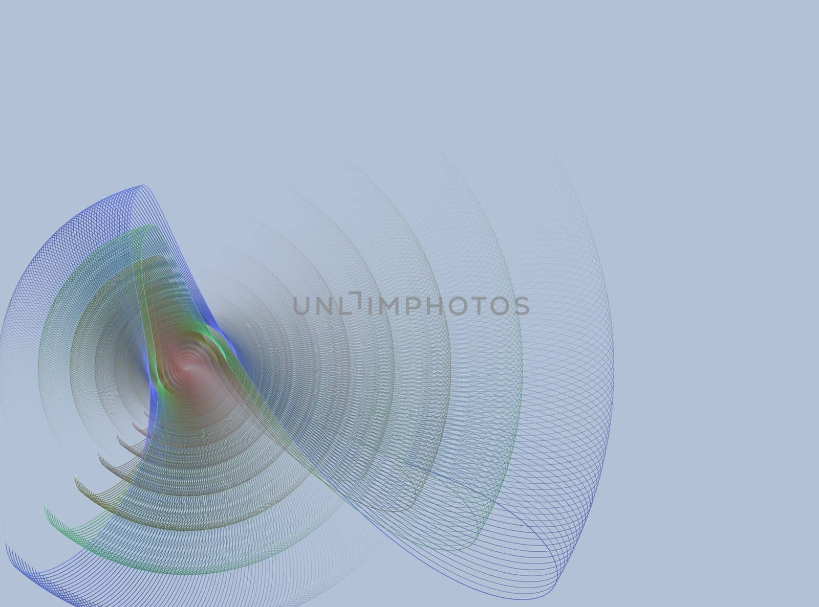 Abstract design on the subject of science, technology and design