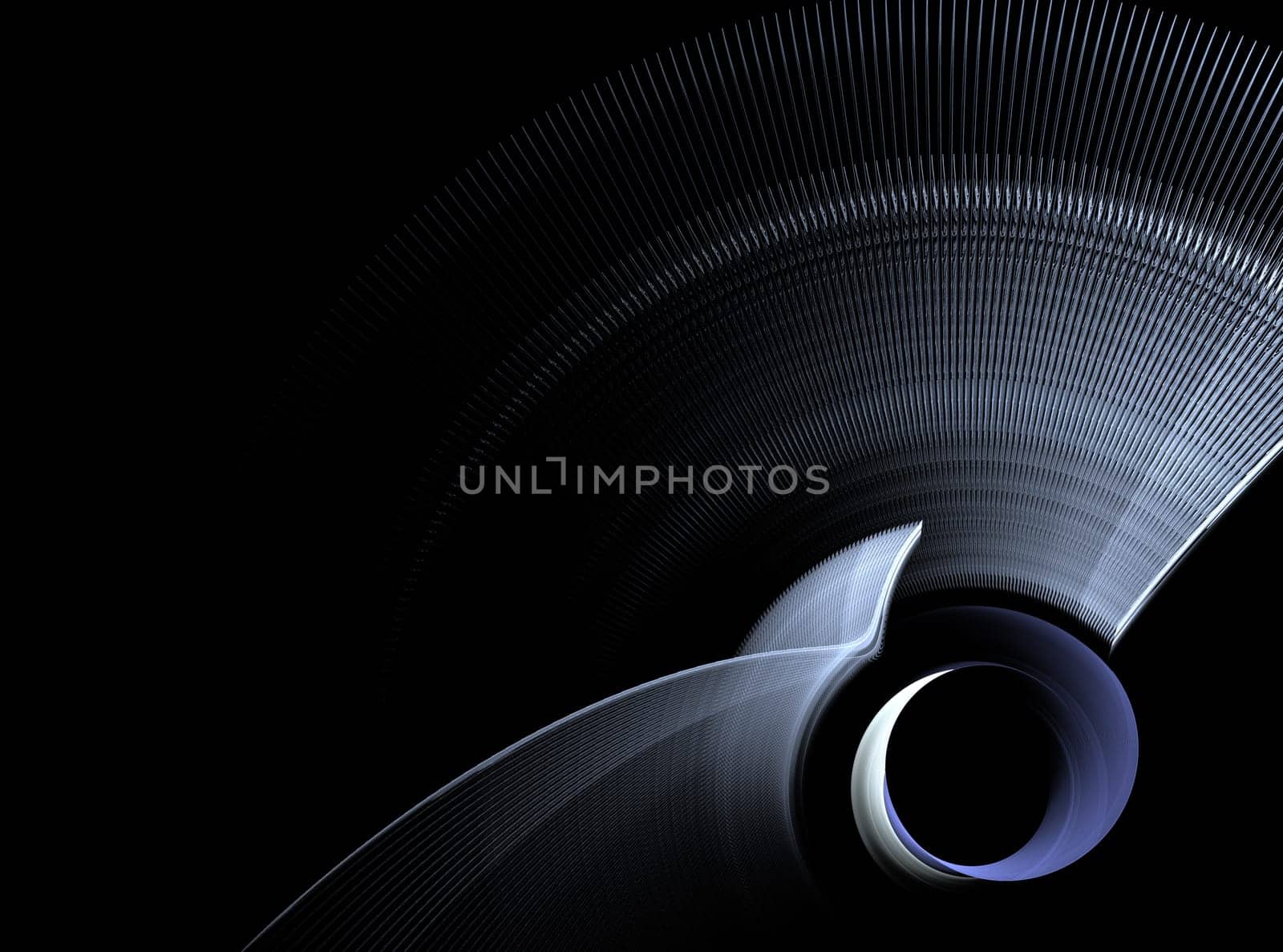 Abstract design on the subject of science, technology and design
