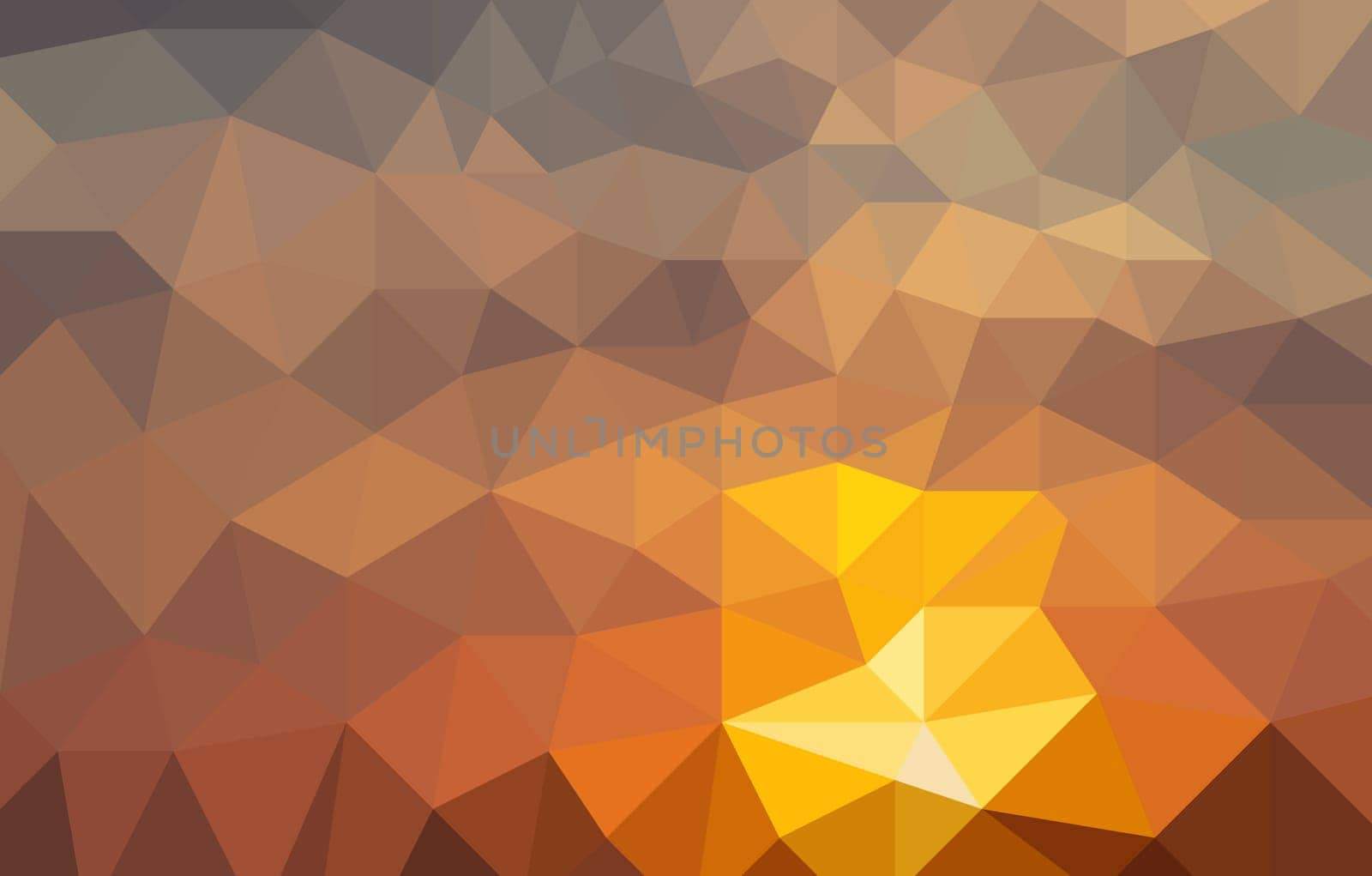 abstract low poly background made of triangles
