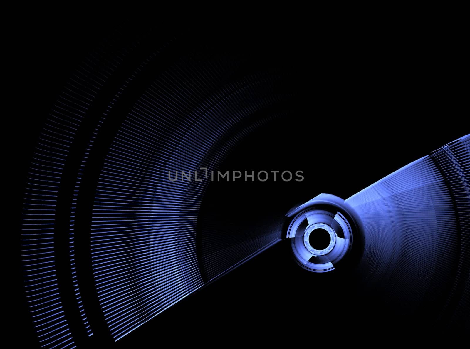 Abstract design on the subject of science, technology and design